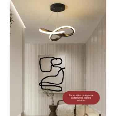 Imagem de Luminária De Teto Pendente Led Moderna Lustre para Corredor Sala Quart