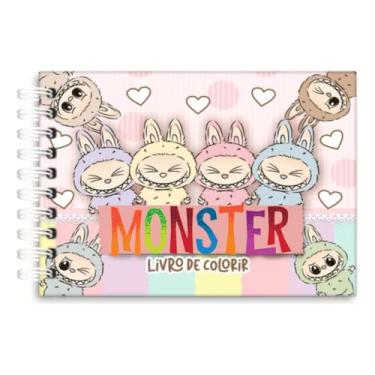 Imagem de Livro para colorir rosa