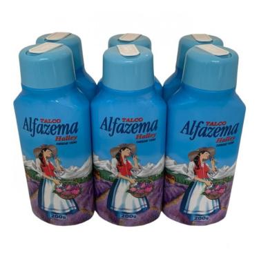 Imagem de Kit contendo 6 Talcos Alfazema Halley Original 200 gr