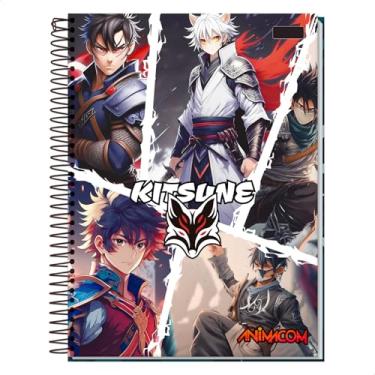 Imagem de Caderno 10 Matérias Anime Mangá Grande Capa Dura Desenho Japonês (Anime 2)