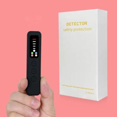 Imagem de Detector de câmera oculta, localizador avançado de câmera espiã, rastreador GPS e detector de dispositivo de audição, scanner de insetos e detector de câmera, adequado para hotéis, banheiros, casas