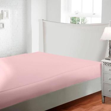 Imagem de Lençol King Elástico Avulso Jolitex 300 Fios Toque De Seda, Rose