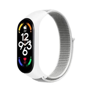 Imagem de Pulseira De Nylon Ajustável Mi Band 7 6 5 4 3 Substituição De Pulseira