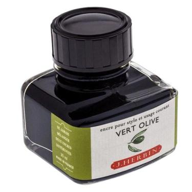 Imagem de Tinta para Caneta Tinteiro Herbin 30ml Vert Olive