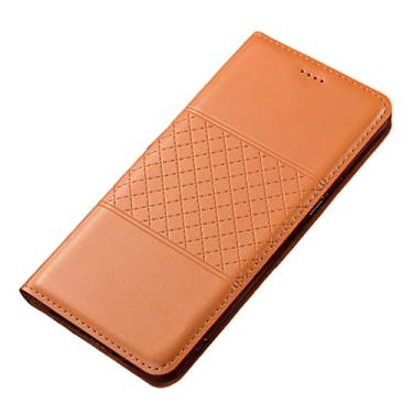 Imagem de Capa para Google Pixel 6/6 Pro com suporte para cartão de crédito, capa carteira de couro legítimo premium fecho magnético flip Folio proteção contra quedas capa de telefone à prova de choque, marrom 1,6 Pro 17 cm