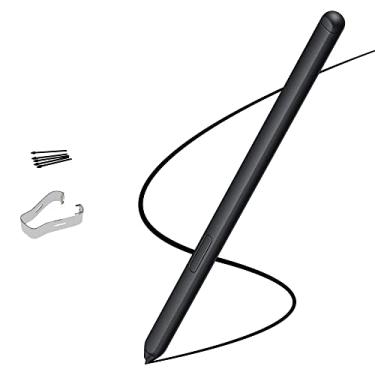 Imagem de Caneta de substituição Galaxy S21 Ultra para Samsung Galaxy S21 Ultra 5G Touch Stylus S + pontas/pontas sem Bluetooth (Phantom Black)