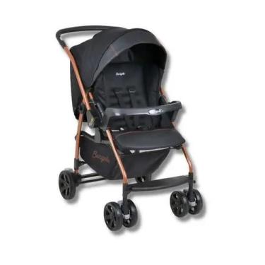 Imagem de Bebê Conforto 0 a 15kg com Carrinho de Bebê 6 Rodas Burigotto