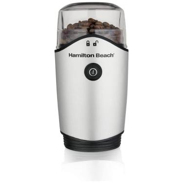 Imagem de Moedor de Café em Grãos 127g com Controle de Velocidade, 110v, HAMILTON BEACH 80350R, Cinza