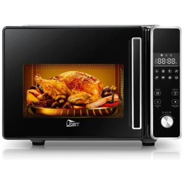 Imagem de Forno Elétrico de Bancada com 24 Litros de Capacidade e Função AirFyer, 110V 1800W, Uten, Preto