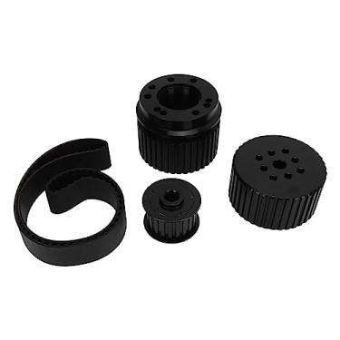Imagem de Kit de polia de correia GRCFUMO, polia intermediária de polia tensora, polia intermediária de correia de acionamento de carro, conjunto de polia tensora de correia para motor de