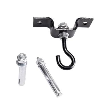 Imagem de kowaku Saco de boxe de saco de perfuração pesado suporte multifuncional com suporte de teto de parede de parafuso de expansão para cadeira de penduramento de, Style a