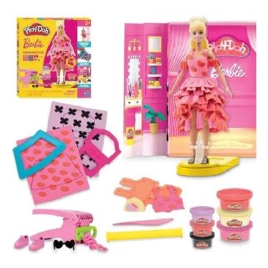 Imagem de Play Doh Barbie Designer Fashin Show - Desfile De Moda – Com Boneca 30 Cm - Hasbro