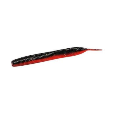 Imagem de Isca De Silicone Bicolor De 100mm, 10 Peças, Iscas De Pesca Em Forma D