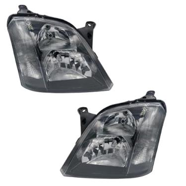 Imagem de Par Farol Meriva 03 04 05 A 11 12 Foco Duplo Máscara Negra