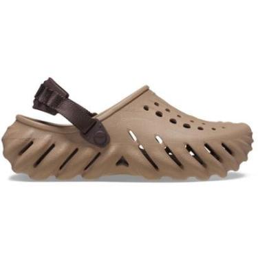 Imagem de Sandália Crocs Echo Clog Latte-Unissex