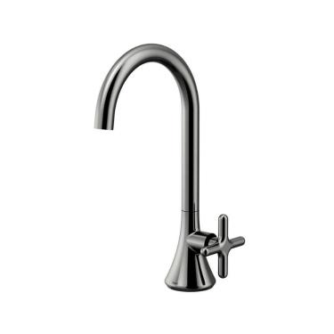 Imagem de Torneira Docol 290 Liss 921048 De Bancada Grafite Polido