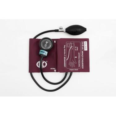 Imagem de Kit Enfermagem Esfigmomanometro Medidor De Pressão + Estetoscopio Dupl