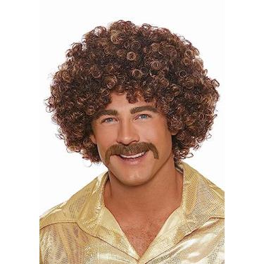 Imagem de Dreamgirl Peruca marrom para adultos, Marrom, tamanho nico