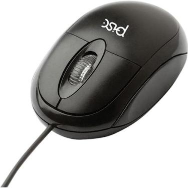 Imagem de Mouse Óptico USB Pisc 1807 Preto - Pisc