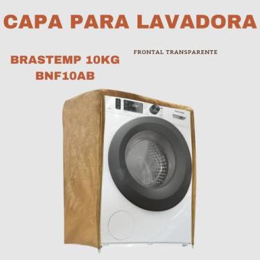 Imagem de Capa para lavadora brastemp 10kg bnf10ab transparente flex - Capas Fle