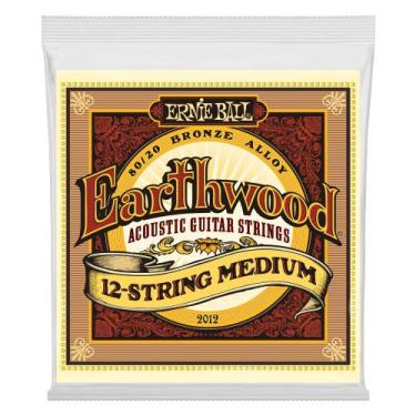 Imagem de Cordas Violão 12 Cordas Aço 0.11 Earthwood Bronze Ernie Ball