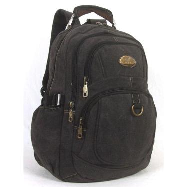 Imagem de Mochila Reforçada Lona Masculina Feminina Notebook Kvn