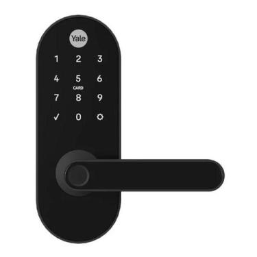 Imagem de Fechadura Digital YMC 420W Preto Fosco Yale