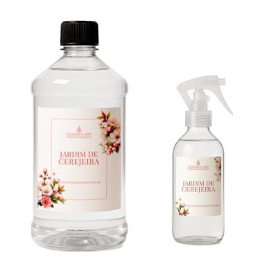 Imagem de Kit Aromatizador De Ambientes 200 ml + Refil De 1 L - Inspiração Grandes Marcas (Flor de Cerejeira)