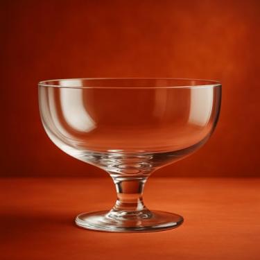 Imagem de Conjunto de Taças para Sobremesa Tailandia, 2 Peças, Vidro Transparente, Base Pedestal, 2,5 Litros