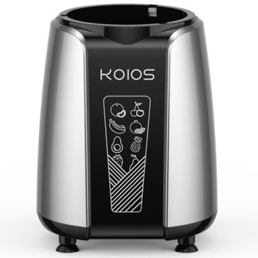 Imagem de KOIOS BL309B Base de liquidificador de smoothie, liquidificador pessoal máximo de 1000 w para shakes e smoothie para cozinha, smoothie portátil