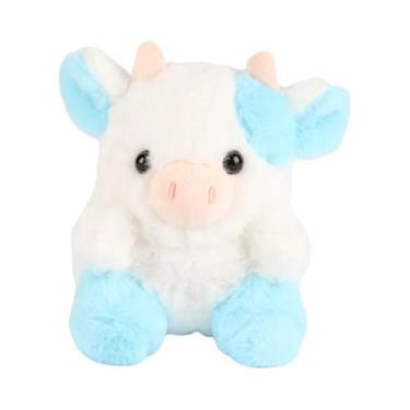 Imagem de Brinquedo De Pelúcia De Vaca Leiteira Super Macio De 20cm, Boneco De A