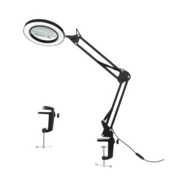 Imagem de Lupa USB Potente 8X 10X Com LED De 3 Cores E 72 LEDs Para Soldagem, Re