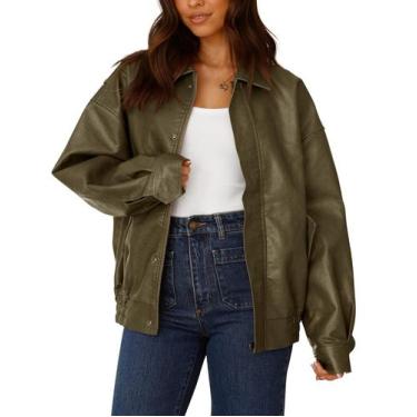 Imagem de Casaco PRETTYGARDEN Feminino Oversized de material sintético M