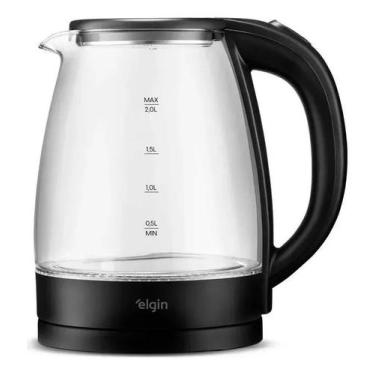 Imagem de Chaleira Elétrica Visio Glass Elgin 1.500w 2l