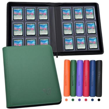 Imagem de Pasta Binder Vrsanok 9 bolsos para 324 cards com toploader 3" x 4"