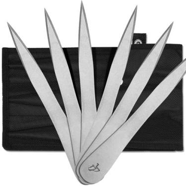 Imagem de Kit de 3 dardos de arremesso Hitdudu 9,25" em aço inoxidável