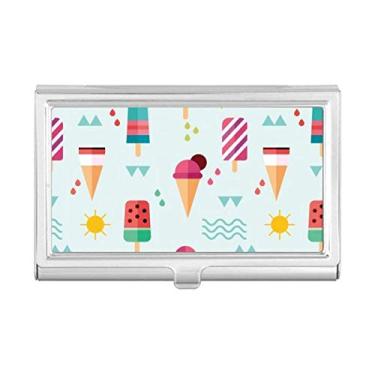 Imagem de Sun Mountain River Picolé Doce sorvete para cartões de visita, caixa de bolso