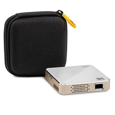 Imagem de KODAK Projetor de 75 bolsos Luma – projetor de filmes portátil com alto-falante embutido para casa e escritório HDMI, USB, com estojo de viagem EVA