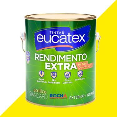 Imagem de Tinta Parede Concentrada Rendimento Extra Anti Mofo 3,6L Eucatex, Amar