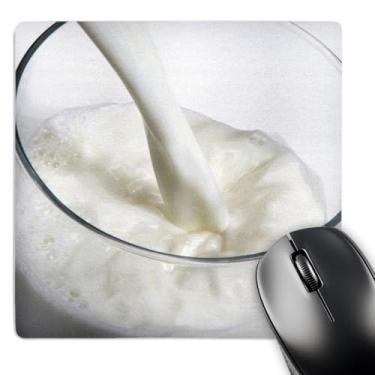 Imagem de 3dRose Mouse pad 20,3 x 20,3 x 0,63 cm, vidro leite, prisma nutricional (mp_83268_1)