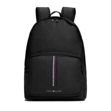 Imagem de Mochila Tommy Hilfiger Corporate Woven Dome 15 Litros Preto-Masculino