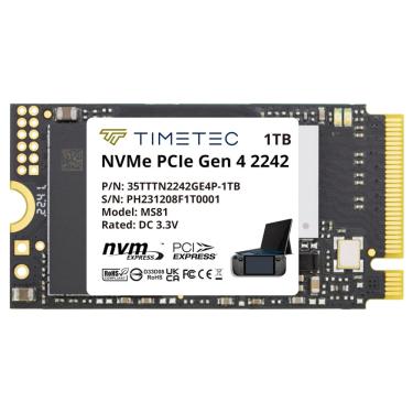 Imagem de Ssd Timetec de 1 tb M.2 2242 NVMe PCIe de 4x4 3D nand tlc