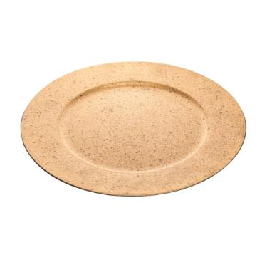 Imagem de WOLFF Sousplat de Plástico Granilite Dourado 33cm