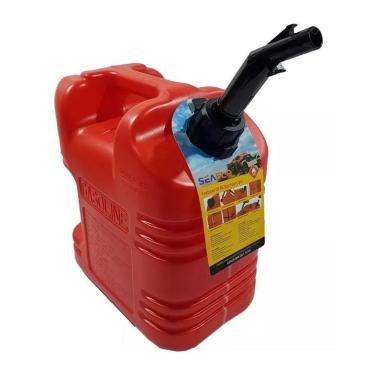 Imagem de Tanque De Gasolina Seaflo Allstar 5.3 Galões-20 Litros Vermelho C-bico