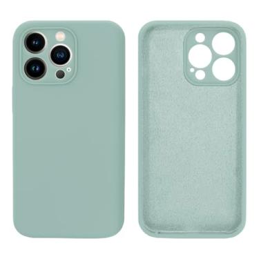 Imagem de Capinha Compativel com iPhone 14 Pro Max Com Proteção de Câmera em Silicone com Interior Aveludado