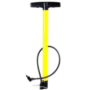 Imagem de Bomba de Ar Manual 50cm Amarela Grande Karbox