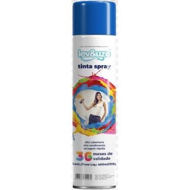 Imagem de TINTA SPRAY 400ML USO GERAL AZUL MEDIO LEV&ampUZE - CHESIQUIMICA