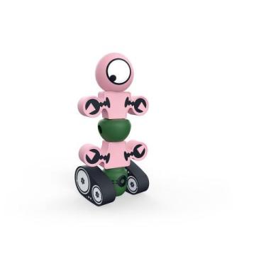 Imagem de Brinquedo Robo Pinkbot Formagnéticos Dican +3 anos