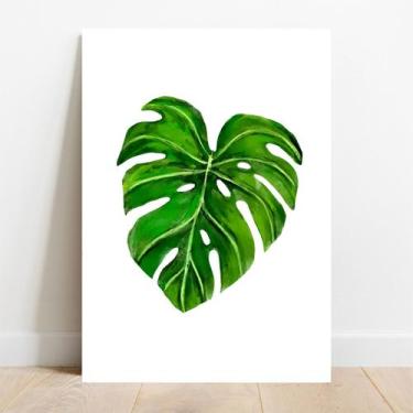 Imagem de Placa Decorativa Monstera - TaColado, 40x60cm