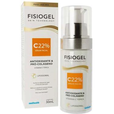 Imagem de Fisiogel c 22 serum facial 30ml antioxidante uso diario - MEDIHEALTH